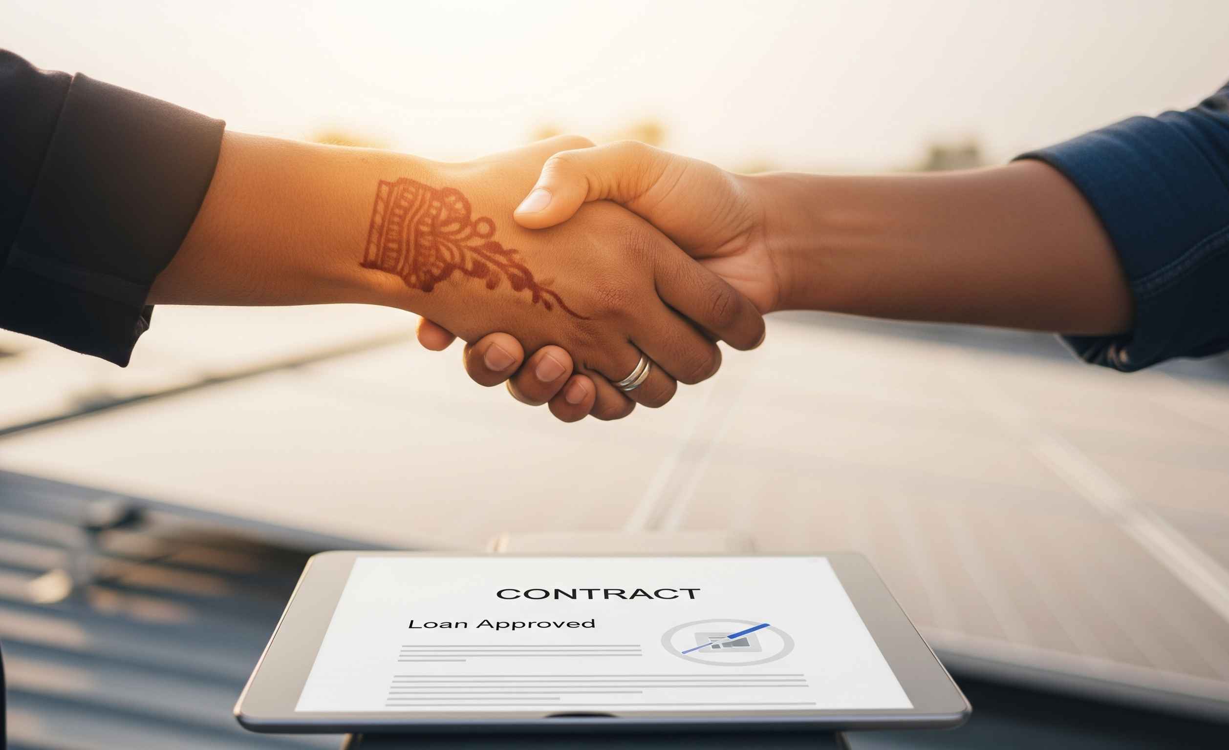 Illustration of solar savings planning